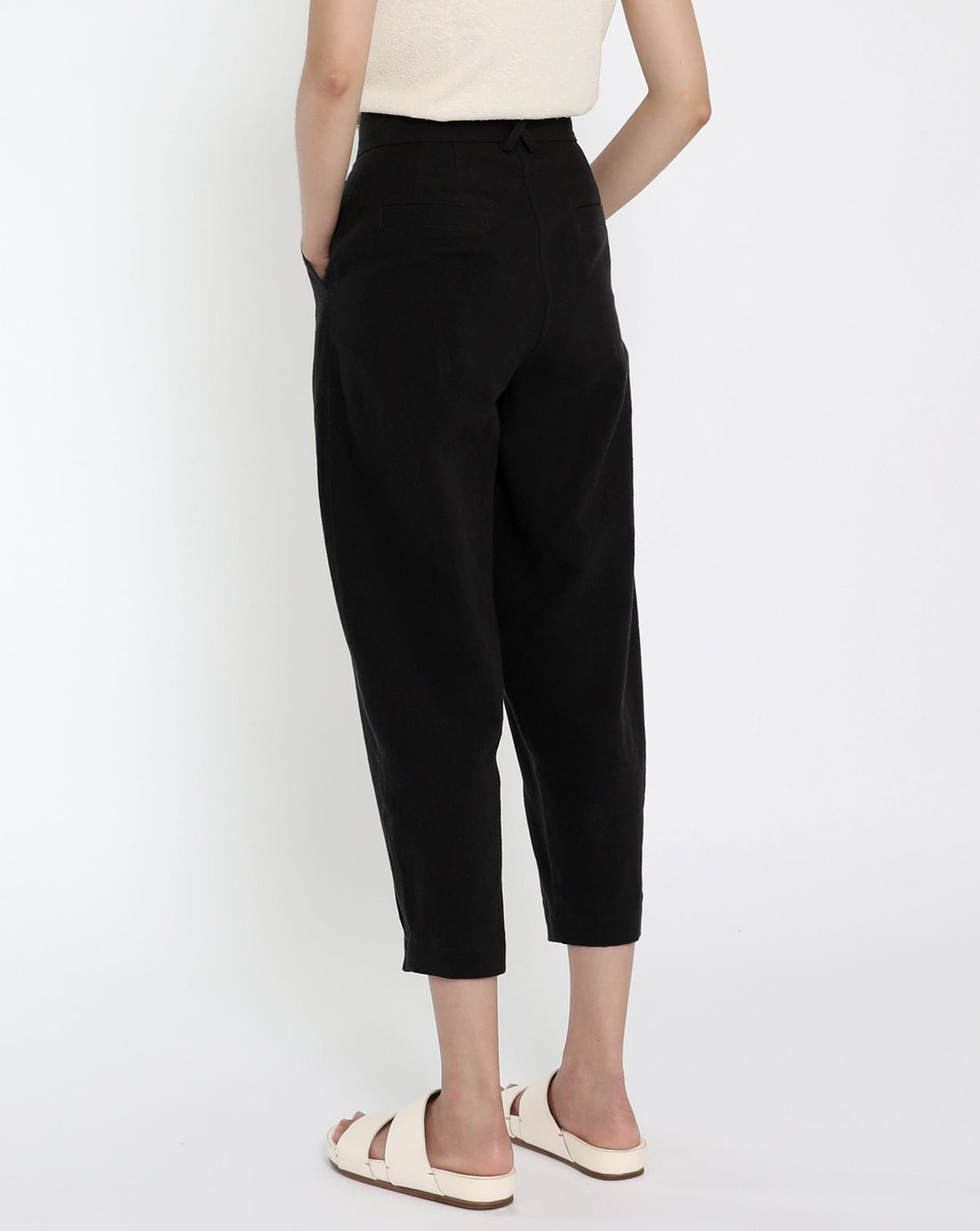 Signature Lantern Trouser - Black