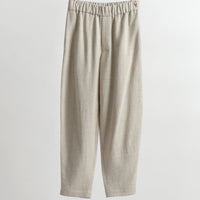 Signature Elastic Pull-Up Trouser - Classic Edition - Oatmeal